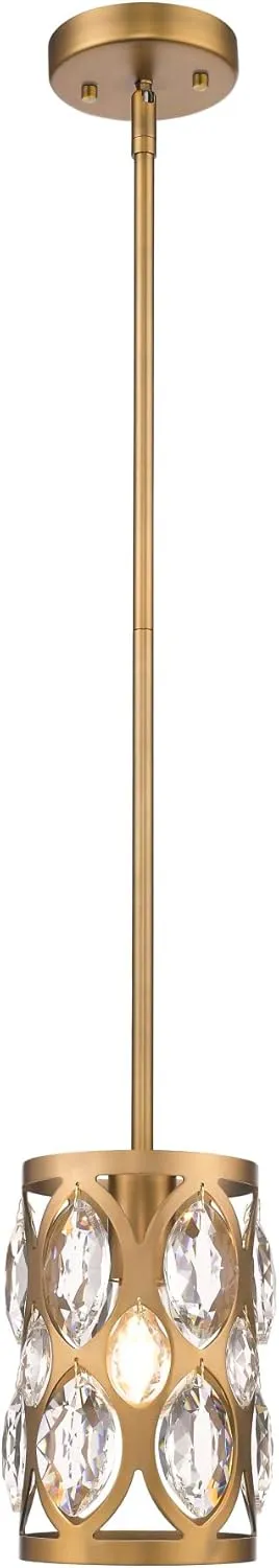 Z-Lite 1 Light Mini Pendant 6010MP-MB