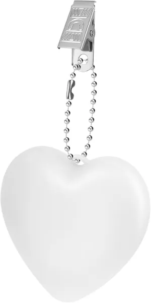 Zerodeko Handbag Accessories Led Mini Touch Purse Light Heart Shape for Nighttime Use